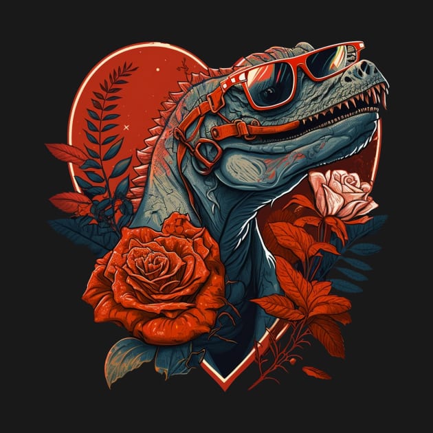 Dinosaur Valentine's Day by Wintrly