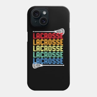 Vintage Lacrosse Phone Case