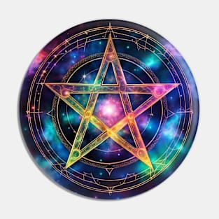 Celestial Pentagram Pin