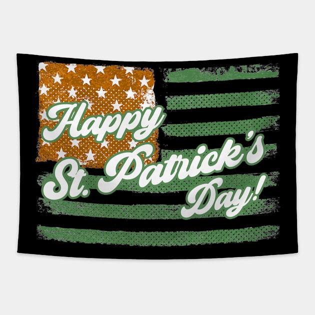 Happy St Patricks Day D Tapestry by karutees