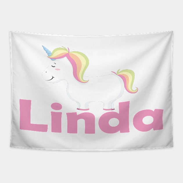 Linda Unicorn Tapestry by ProjectX23Red