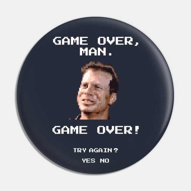 Aliens Movie Private Hudson: "Game Over, Man. Game Over!" Pin by SPACE ART & NATURE SHIRTS 