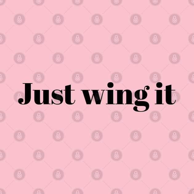Just wing it by NomiCrafts
