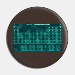 Glow Effect Periodic Table (118 Elements) Pin