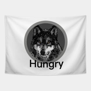 Hungry Wolf Tapestry