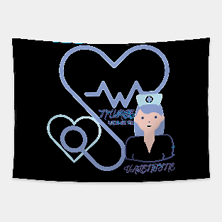 Nurse Will Be My Valentine Tapestry