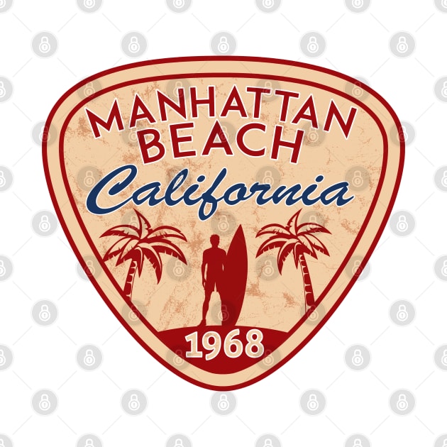 Manhattan Beach California Surf Surfing by TravelTime