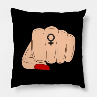 Feminist Girl Power Pillow