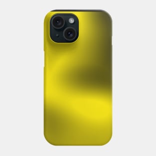 black and yellow Phone Case