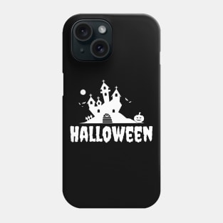 Halloween Castle Design Phone Case