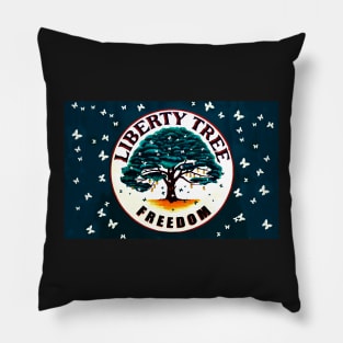 Butterflies and the Liberty Tree Pillow