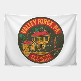 Vintage Valley Forge Decal Tapestry