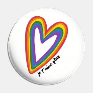 I love you more. Pin