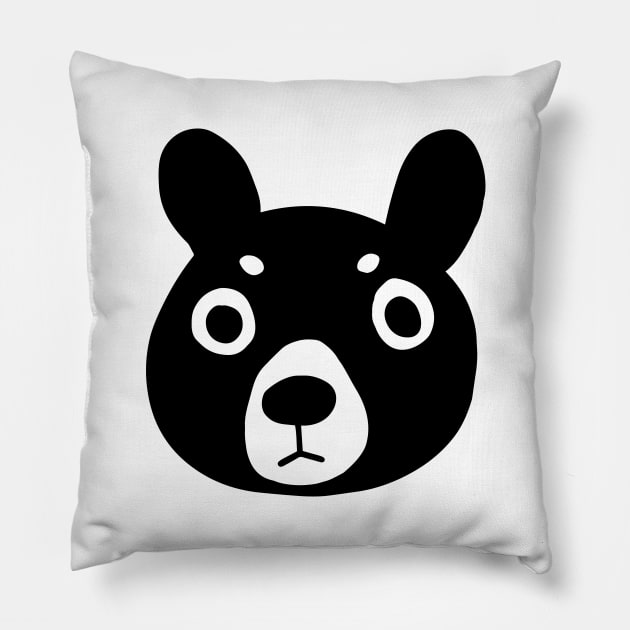 Little Bear Pillow by BundleBeeGraphics