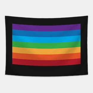 Pretty Simple Rainbow Pattern Tapestry