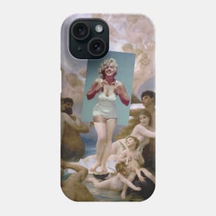 Marilyn Monroe X The Birth of Venus (Bouguereau) Phone Case