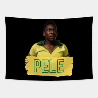 Pele Football Legend Fans Design Tapestry