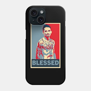 The Blessed Man Max Holloway Phone Case