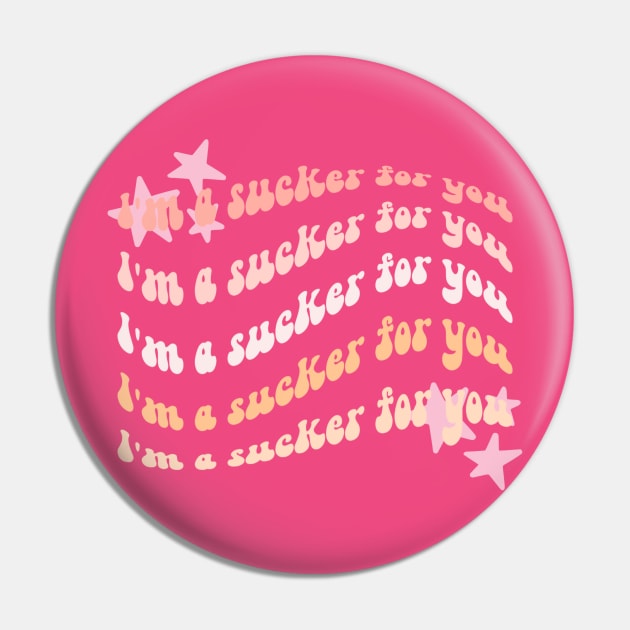 I'm a Sucker for You Jonas Brothers Retro Pin by TeamZissou