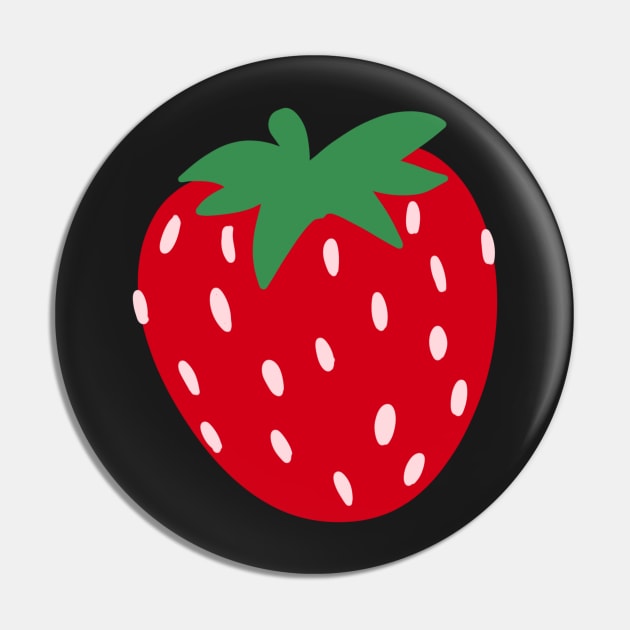 red strawberry drawing Pin by maoudraw
