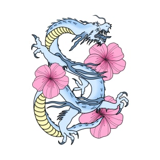 Pastel chinese dragon T-Shirt