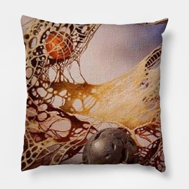 Abstract image Pillow by RobertArt