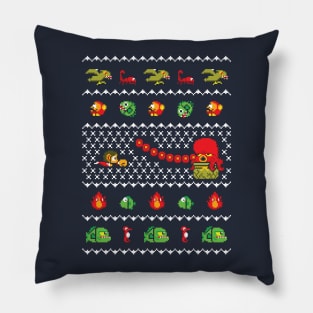 Alex Kidd In Christmas World - Gaming Ugly Sweater, Christmas Sweater & Holiday Sweater Pillow
