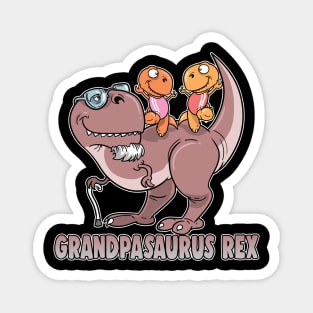 Grandpasaurus Grandpa T-Rex Dinosaur Dino Magnet