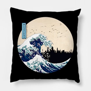 San Francisco Kanagawa Wave Pillow