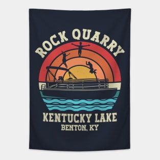 Kentucky Lake Rock Quarry Tapestry