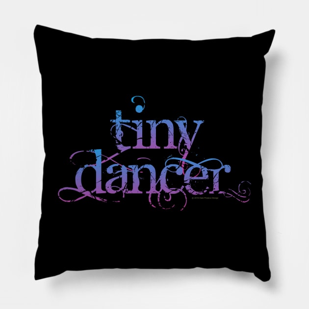 Tiny Dancer Pillow by Dale Preston Design