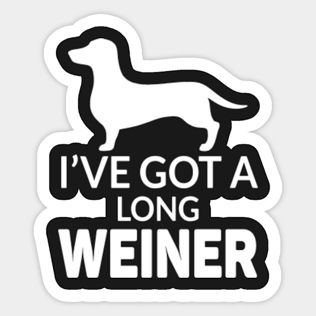 Wiener Dog I Ve Got A Long Weiner Dachshund Humor Wiener