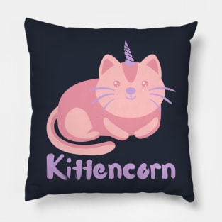 Kittencorn - Kitty Cat Unicorn Magical Mythical Creature Pillow