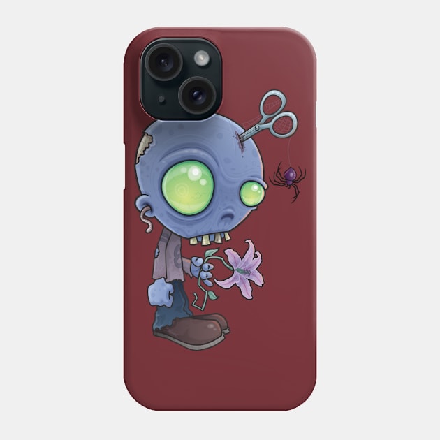 Zombie Jr. Phone Case by fizzgig