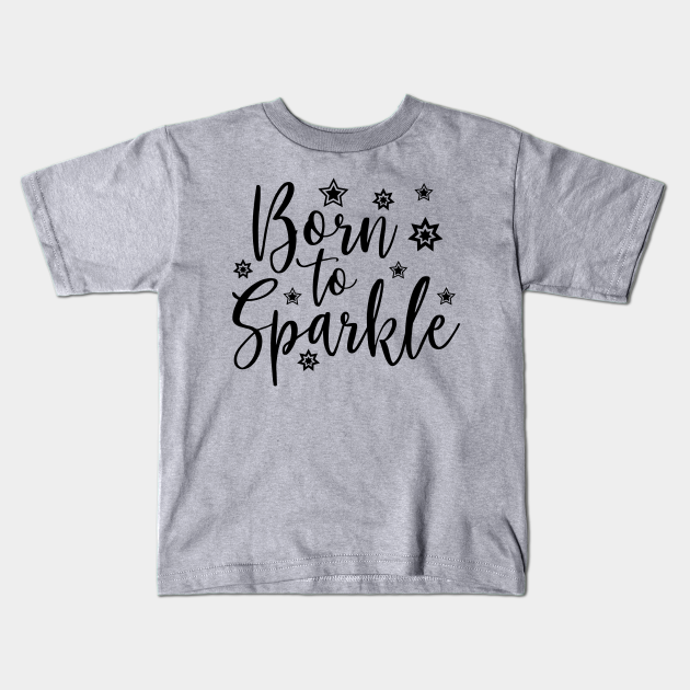 black sparkle t shirt