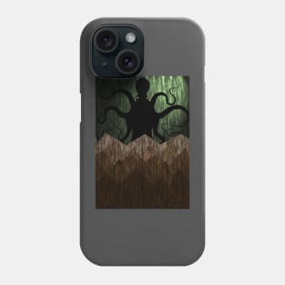 Cthulhu's mountains of madness - green Phone Case