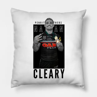 Nathan Cleary Threepeat Penrith Panthers Pillow