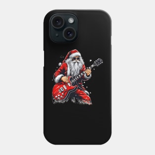 Guitar Santa Phone Case