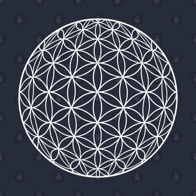 "Flower of Life Sphere" Mandala by Circle Vibes