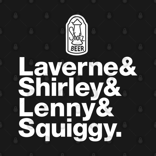 Laverne and Shirley: Experimental Jetset by HustlerofCultures