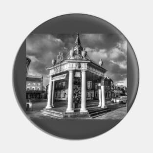 Beverley Bandstand, Black And White Pin