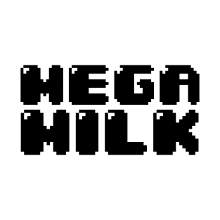 Mega Milk 8-Bit (white) T-Shirt