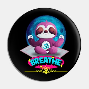 Just Breathe Pin