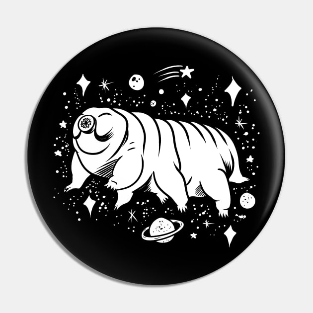 Space Tardigrade Pin by absolemstudio