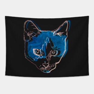 Kitty with a Soul Patch Tapestry