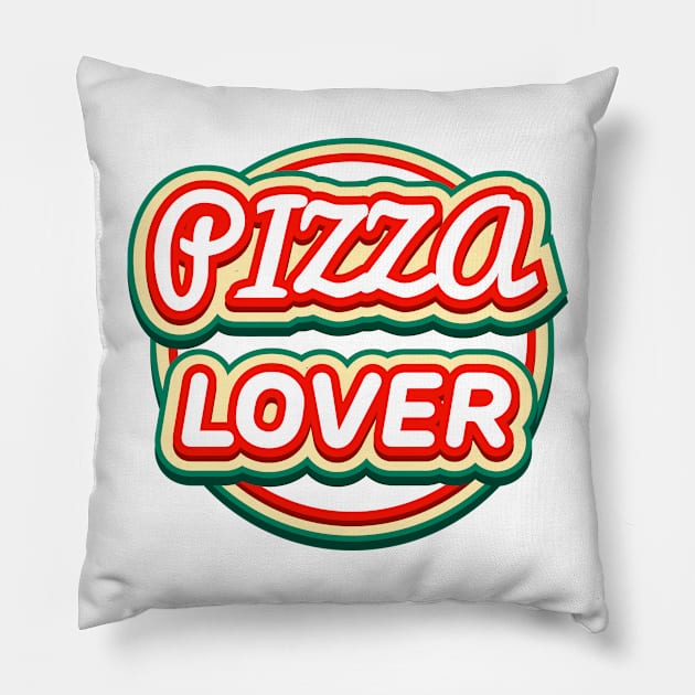 Pizza Lover Pillow by Naumovski