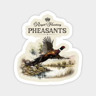 Pheasants, Royal Hunting Art Magnet