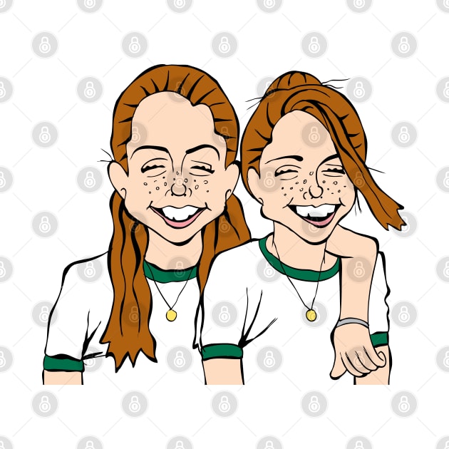 LINDSAY LOHAN PARENT TRAP FAN ART by cartoonistguy