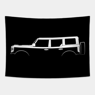 Ford Bronco 4-Door (2021) Silhouette Tapestry