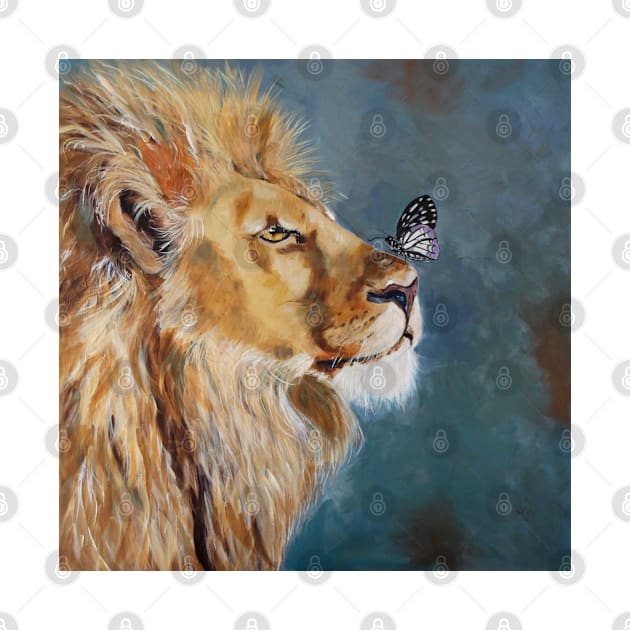 A Butterfly and a Lion by Krusty